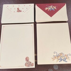 Vintage Stationery Sets from the 90s-Hummel 69 and angels